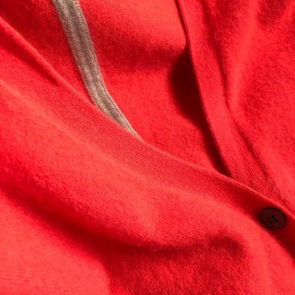 100% cashmere coral cardigan by Duffy - M/L - Picture 15 of 15